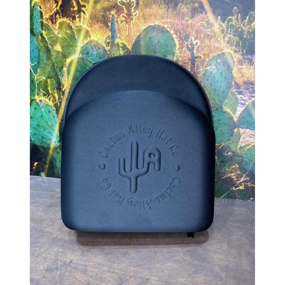 NEW CACTUS ALLEY HAT CO cap carrying case in black